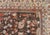 Square Antique Persian Malayer Rug With a Brown Field and Stylized Floral Design 11 X 13 For Sale - Image 15 of 18