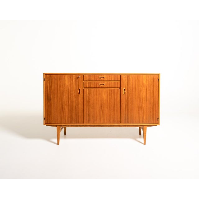 Scandinavian Highboard in Teak and Oak, 1960s For Sale - Image 13 of 13