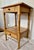 Wood Antique European 19th Century Pine Side Table With Faux Bamboo Legs For Sale - Image 7 of 8