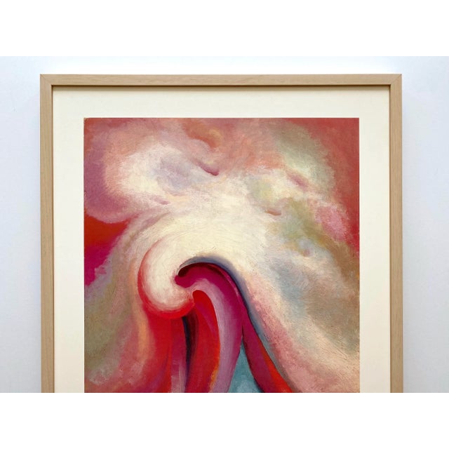 GEORGIA O'KEEFFE ポスター Georgia O'Keeffe Vintage 1982 Modernist Lithograph Print
