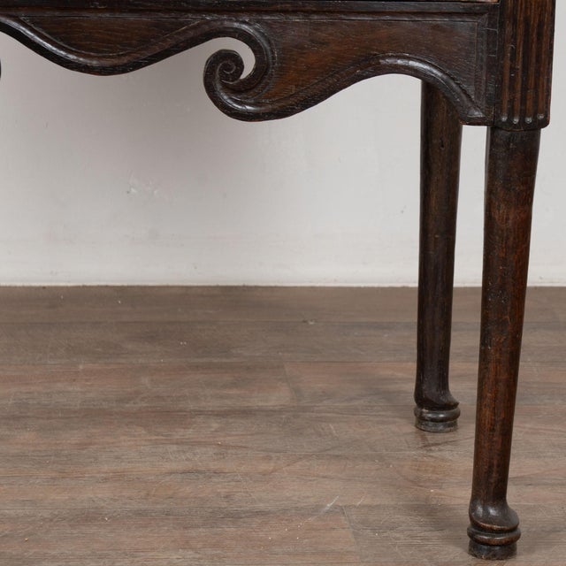 Late 18th Century English Carved Walnut Side Table With Drawer For Sale - Image 15 of 16