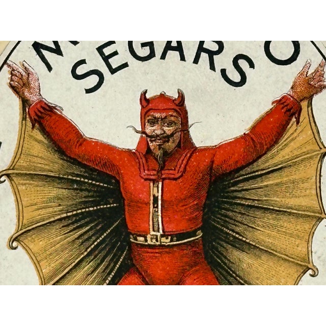 19th Century Columbian Exposition Mephisto Segars Advertising Envelope (1893) For Sale - Image 5 of 10