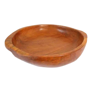 1960 Hand Hewn Organic Teak Burl Bowl