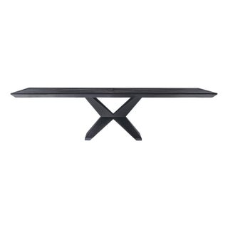Modern Greg Sheres Style Wenge Oak Dining Table For Sale