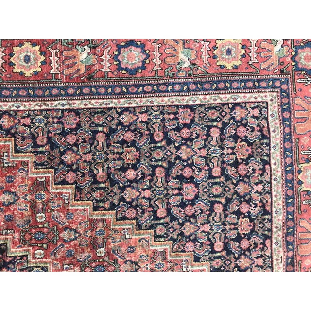 Antique Senneh Rug, 1890s For Sale - Image 11 of 18