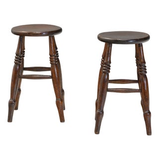 Stools, 1880s, Set of 2 For Sale