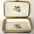 19th Century French Signed Sevres Style Hand Painted Parcel Gilt Porcelain Dresser Box For Sale - Image 12 of 12