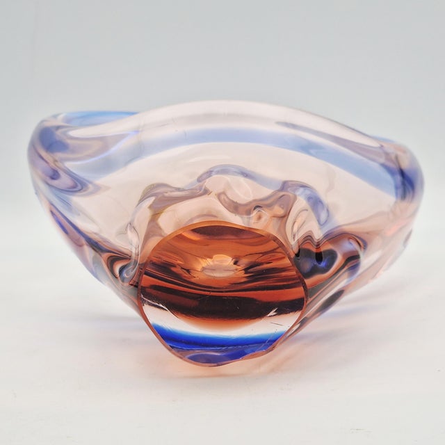Niagara Glass Bowl by Karel Zemek, Czechoslovakia, 1960s For Sale - Image 18 of 18