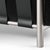 Flo Four-Seater Black Fabric Sofa by Lorenza Bozzoli For Sale - Image 4 of 6