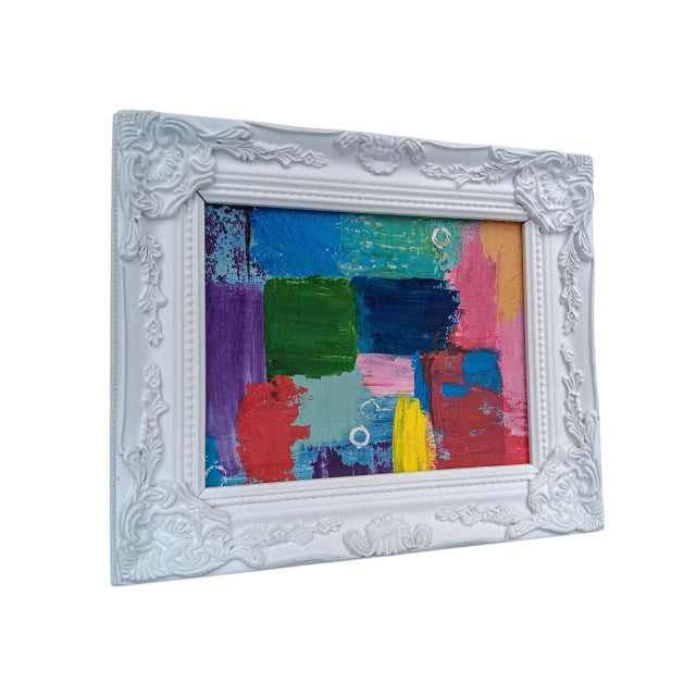 Early 21st Century Original Abstract "Tulip Fields" Painting For Sale - Image 5 of 12