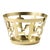 Playful and exquisite, this brass cutout bowl is part of the three-piece Cestini collection designed by Andrea Branzi and...