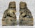 Early 20th Century Antique Traditional Chinese Soapstone Foo Dog Bookend Sculptures - A Pair For Sale - Image 5 of 10