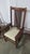 Mission 1980s Pair Mission Oak Pa House Pennsylvania Dining Room Chairs For Sale - Image 3 of 6