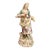 Antique Meissen Porcelain Figurine, Standing Woman With Basket & Dog For Sale