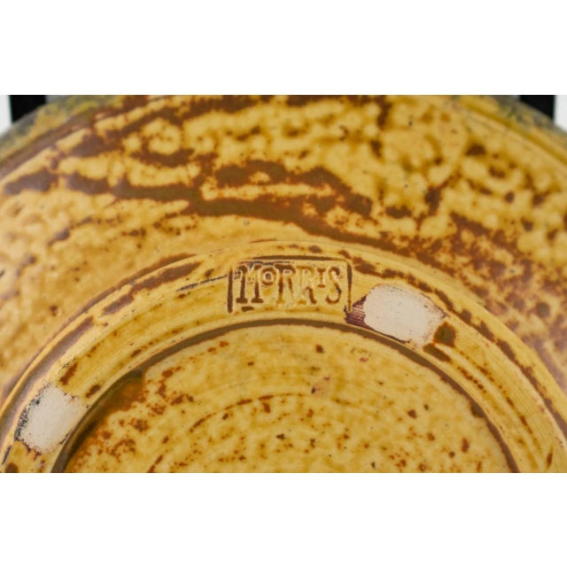 Horse Themed Handmade Stoneware Plate by Morris Pottery For Sale In Minneapolis - Image 6 of 12