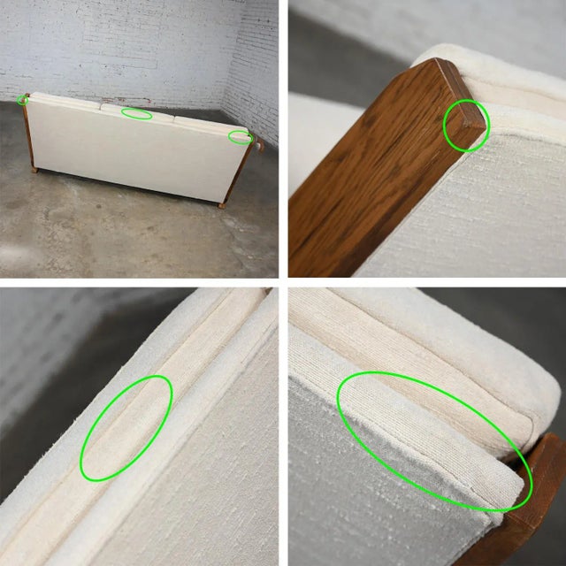 Mid-20th Century Rustic or Western Style Sofa Attributed to A. Brandt Ranch Oak For Sale - Image 9 of 12