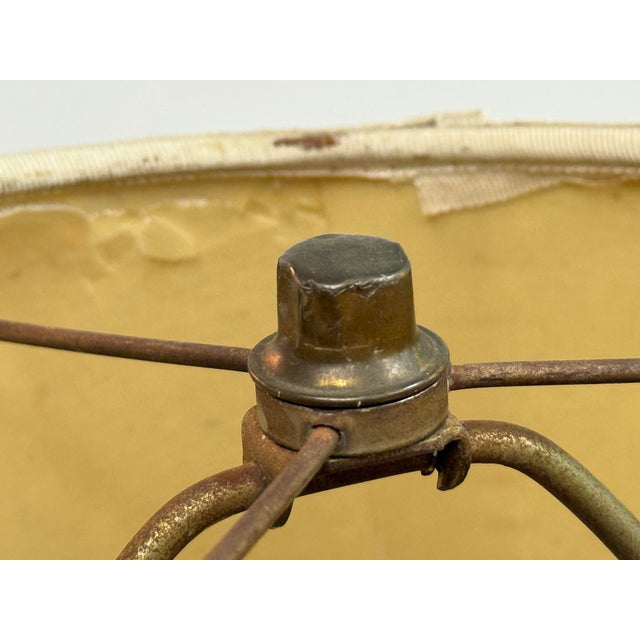 Mid 20th Century Mid 20th Century Rustic Textured Rope Table Lamp For Sale - Image 5 of 12