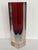 Small Murano Sommerso Block Vase in Red, Blue & Pink, 1970s For Sale - Image 6 of 7
