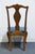 Drexel Heritage Solid Walnut Early American Traditional Dining Side Chair 186-811 For Sale In Kansas City - Image 6 of 11