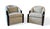 Wood Milo Baughman for Thayer Coggin Studio Mb Lounge Chairs, a Pair For Sale - Image 7 of 18