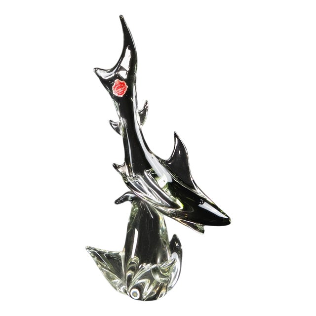 Vintage Murano Glass Shark from Maestri Vetrai, 1960s For Sale