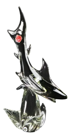 Vintage Murano Glass Shark from Maestri Vetrai, 1960s