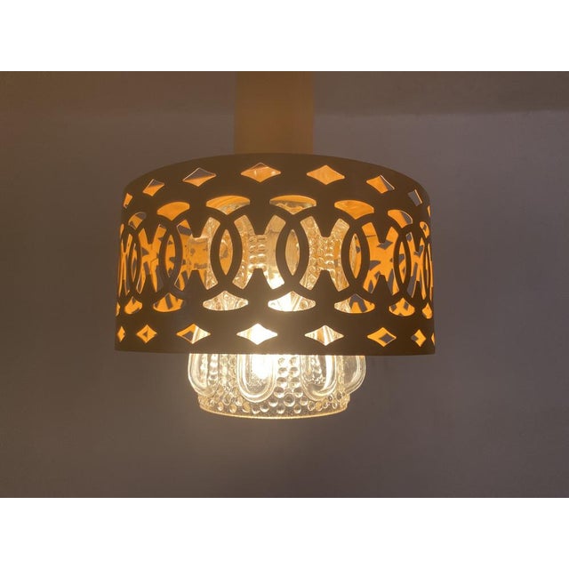 Vintage Space Age Hanging Lamp, 1970s For Sale - Image 14 of 17