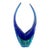 1960s Blue and Turquoise Heavy Murano Glass Huge Centerpiece by Flavio Poli For Sale