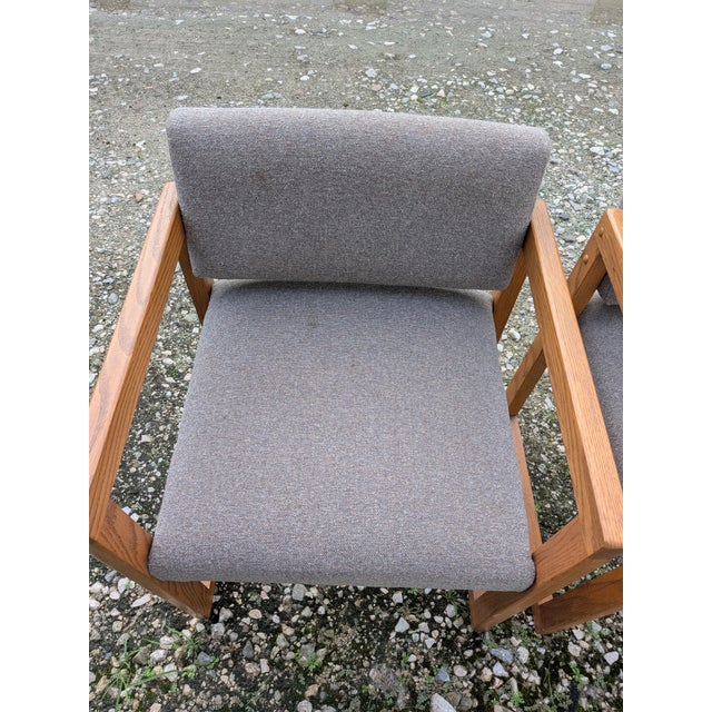 Vintage High Point Furniture Mid-Century Modern Arm Chairs a Set of 2 For Sale In Dallas - Image 6 of 13