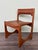 Vintage Italian Chair in Wood and Skai, 1960s For Sale - Image 4 of 10