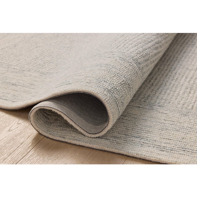 Loloi Rugs Amber Lewis x Loloi Windsor Ivory / Sky 9'-3" x 13' Area Rug For Sale - Image 4 of 6