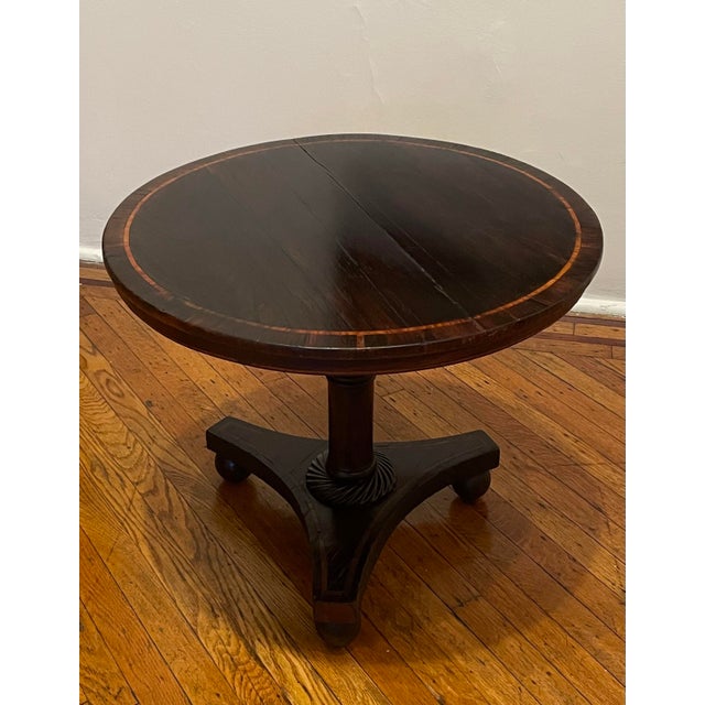 Early 19th Century English Rosewood Tilt-Top Table For Sale - Image 12 of 12