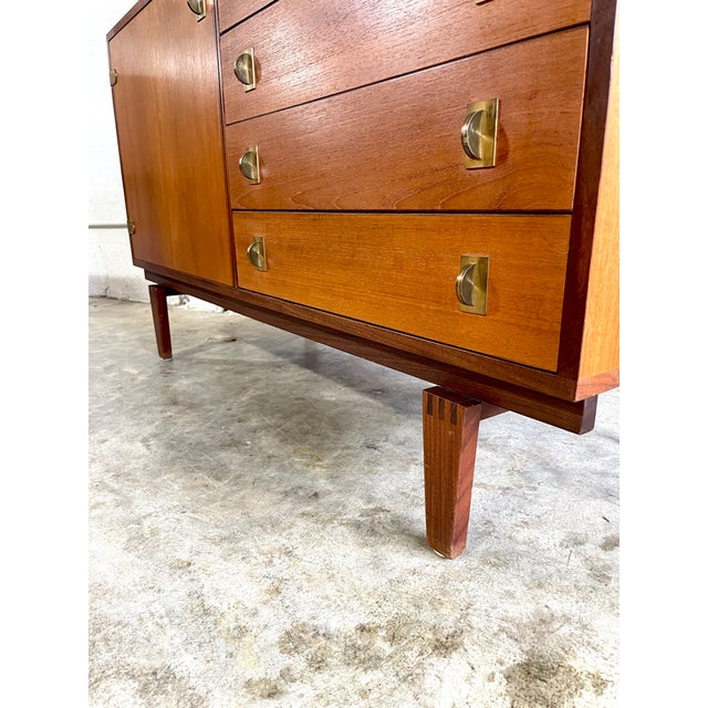 Danish Modern Sideboard or Console by Peter Lovig Nielsen For Sale - Image 10 of 10