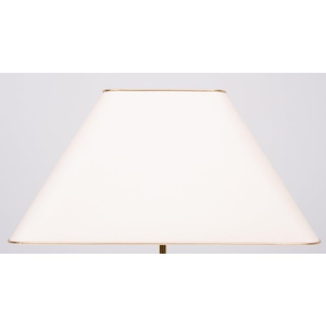 Hollywood Regency German Crystal Ball Table Lamp, 1970s For Sale - Image 4 of 13