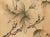 C. 1950s Vintage Chinese Watercolor Scroll Painting of Peony Flower on Silk For Sale - Image 4 of 9
