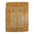 Antique Oushak Carpet, Handmade Oriental Rug, Soft Saffron Light Gray Light Blue For Sale