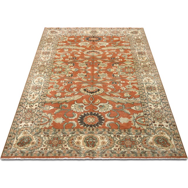 1960s Egyptian Sultanabad Rug For Sale In Los Angeles - Image 6 of 6