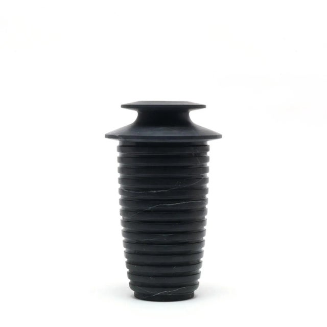 Capua large vase by Ivan Colominas Capua Collection Dimensions: 19 x 32 cm Materials: Nero Marquinia Also available:...
