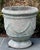 Terra Cotta Pair Anduze-Form Planters, Festoon Relief, Glazed Terracotta For Sale - Image 8 of 16