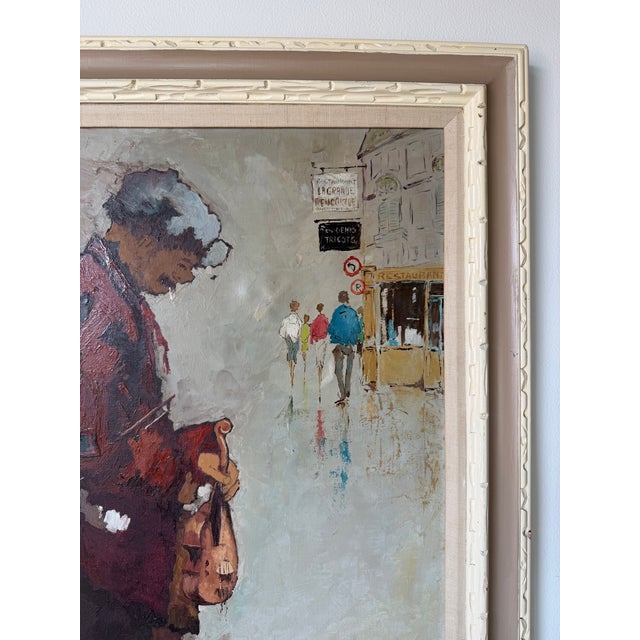 1920s French Impressionist Street Scene by Charles Wilton (1837–1947) – Oil on Canvas Painting For Sale - Image 5 of 12