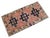 1970s Hand Knotted Turkish Rug Door Mat, Entryway Rug, Bath Mat, Kitchen Decor, Small Rug - 18″ × 35″ For Sale - Image 6 of 13