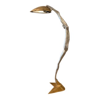 Art Deco Revival Floor Lamp For Sale