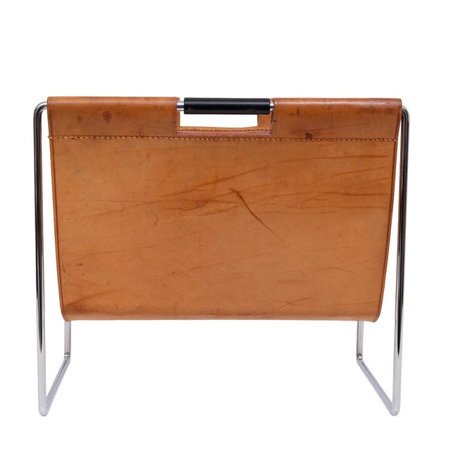1960s Cognac Magazine Holder by Brabantia, Netherlands, 1960 For Sale - Image 5 of 9