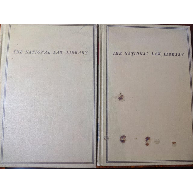 1939 National Law Library Vintage Legal Books by p.f. Collier – Set of 2 For Sale - Image 15 of 15