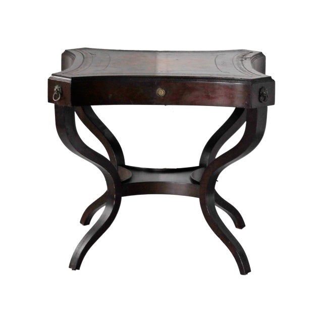 Traditional Antique Mahogany Side Table For Sale - Image 3 of 11