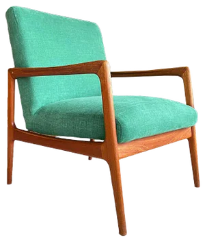 Swedish Teak Easy Chair by Alf Svensson for DUX, 1950s