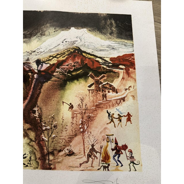 Salvador Dali, The Four Seasons, 1950s, Lithograph For Sale - Image 7 of 10