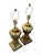 Late 20th Century Vintage French Empire Style Gold Brass Metal Urn Form Table Lamps - A Pair For Sale - Image 5 of 8