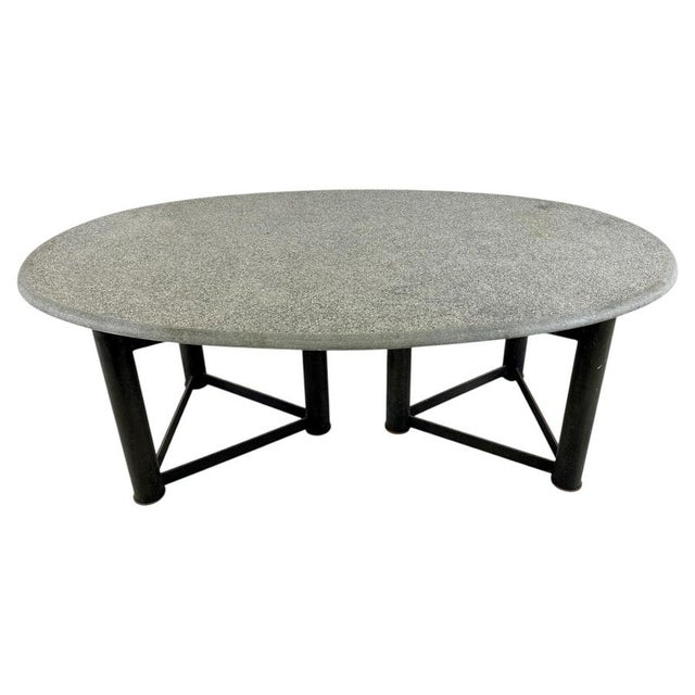 Oval Dining Table by Jan Vlug, 1970s For Sale - Image 12 of 12
