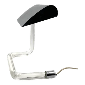 Peter Hamburger, Crylicord Modernist Crylicord Desk Lamp, Knoll International, 1960s